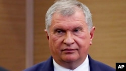 Oligarki Rusia dan CEO Rosneft, Igor Ivanovich Sechin (foto: dok). 