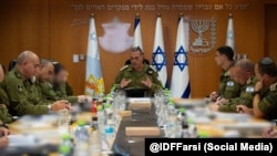 جلسه ارتش دفاعی اسرائیل ـ آرشیو