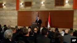 Le chef de la diplomatie américaine Mike Pompeo au Caire le 10 janvier 2019.