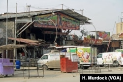 My Beautiful Lady, a popular eastern Mosul, Iraq, restaurant among locals and high ranking military officials was targeted in a suicide bombing Friday, devastating the surrounding community and killing several people.