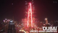 Fireworks Light Up the Skies on New Year's Eve