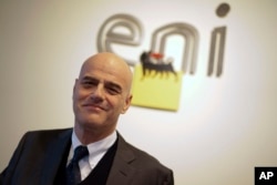 Le directeur général de l'Eni Claudio Descalzi.