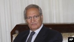 Syrian Vice President Farouk Al-Sharaa, Damascus, August 26, 2012.