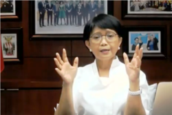 Menteri Luar Negeri RI Retno Marsudi. (Foto: VOA/Nurhadi)