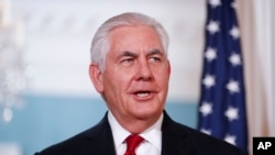 Menteri Luar Negeri AS, Rex Tillerson. (Foto: dok).