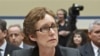 GSA Administrator Martha Johnson testified before Congress about lavish government spending at a regional conference in Las Vegas. She and two top aides resigned.