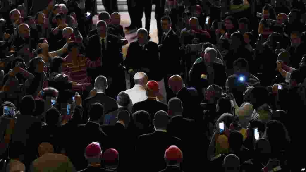 Pope Fransic address in Congress.