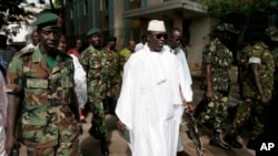 Yahya Jammeh, Banjul, Gambie, le 22 septembre 2006. 