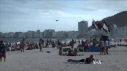 Copacabana Beach Draws World Cup Fans From Near, Far