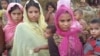 Three of the Hindu women survivors of Rakhine violence hours after they arrived in Bangladesh on Aug. 28, 2017. 