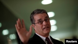 FILE - Roberto Azevedo, Director-General of the World Trade Organization (WTO). 