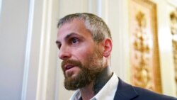 Michael Fanone, a Washington Metropolitan Police Department officer who was attacked and beaten during the Jan. 6, attack on the Capitol, leaves a meeting with House Minority Leader Kevin McCarthy, R-Calif., at the Capitol in Washington, June 25, 2021.