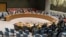 The United Nations Security Council votes on a new sanctions resolution that would increase economic pressure on North Korea to return to negotiations on its missile program at U.N. headquarters, Aug. 5, 2017.