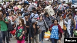 រូបឯកសារ៖ ពលករ​ចំណាកស្រុក​នៅ​ប្រទេស​ថៃ។ 