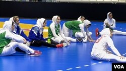 تیم هندبال ایران.