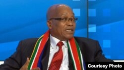 South African President Jacob Zuma at World Economic Forum 2013 Annual Meeting in Davos (Credit: WEC)