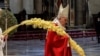 Pope Leads Scaled-down Palm Sunday Service