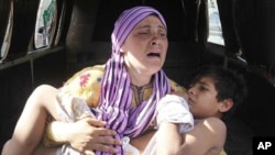 Suriyadagi notinchlik minglab odamlarni uy-joyidan ayirgan