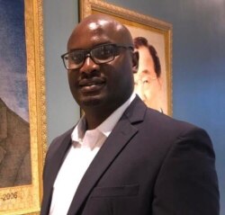 Tabani Moyo leader of the Media Institute of Southern Africa in Zimbabwe says this third arrest of journalist Hopewell Chin'ono is intended to intimidate citizens and journalists in Zimbabwe. (Photo: Columbus Mavhunga /VOA)