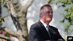 ARHIVA - Penzionisani general Džejms Džons u Ružičnjaku Bele kuće, u vreme kada je bio savetnik za nacionalnu bezbednost Baraka Obame 