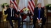 El presidente de Francia, Emmanuel Macron, se reunió con el presidente de EE.UU., Donald Trump, en Londres el martes, 3 de diciembre de 2019.