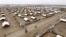 An aerial view shows recently constructed houses at the Kakuma refugee camp in Turkana District, northwest of Kenya's capital Nairobi, June 20, 2015.