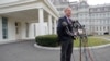 Republican Sen. Lindsey Graham speaks to members of the media outside the West Wing of the White House in Washington, after his meeting with President Donald Trump, Dec. 30, 2018.