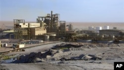 Part of uranium mine at Arlit, Niger (photo provided by AREVA, Maurice Ascani)