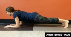 This is the easy version of the Plank Pose.