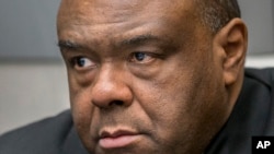 L'ancien vice-président congolais Jean-Pierre Bemba reconnu coupable des meurtres et des viols commis par sa milice en Centrafrique en 2002 et 2003, La Haye, Pays-Bas, 21 mars 2016