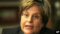 FILE - Rep. Ileana Ros-Lehtinen, a Florida Republican, says that “if we cannot guarantee the vetting of these refugees, it would be irresponsible for us to promote it.”