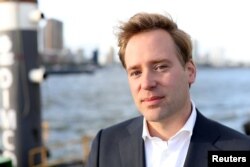 Dutch environmental-activist-turned social-entrepreneur Wietse van der Werf poses in Rotterdam, the Netherlands, Sept. 7, 2018.