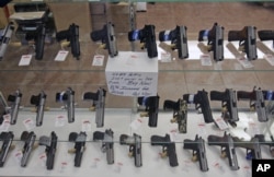 FILE - The Supreme Court ruled in 2008 that Americans have a constitutional right to keep guns in their homes for self-defense.