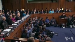 美参院举行最高法院大法官候选人卡瓦诺确认听证会