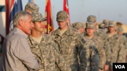 AQSh Mudofaa vaziri Chak Xeygel Iroqda