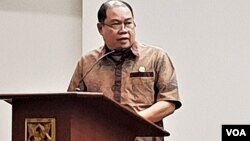 Wakil Ketua Komnas HAM Hairansyah (VOA/Ahmad Bhagaskoro)