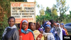 Kenyans Vote in Gatundu