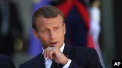 French President Emmanuel Macron