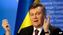 Bivši ukrajinski predsednik Viktor Janukovič (Foto: AP)