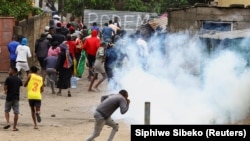 Protestos em Moçambique