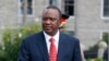 Kenya's President Uhuru Kenyatta in Nairobi, April 16, 2013.