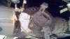 Space Station Debris Shield Floats Away During Spacewalk