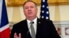ARCHIVO - El secretario de Estado de EE.UU., Mike Pompeo habla en Washington, el 16 de septiembre de 2020.