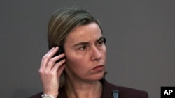 Kepala kebijakan luar negeri Uni Eropa, Federica Mogherini.
