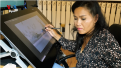 អ្នកគូររូបជីថល Visual Effects ដែលឈ្នះពានរង្វាន់ Emmy ទាញភាពច្នៃប្រឌិតពីដើមកំណើតជាខ្មែរ