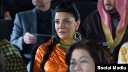 شهره آغداشلو در صحنه ای از سریال