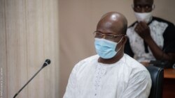 Rapahël Akotegnon, ministre de la décentralisation. (VOA/Ginette Fleure Adandé)