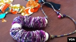 A Salone Style necklace (VOA/N.deVries)