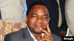 Hakainde Hichilema of Zambia's United Party for National Development