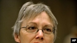 Sidney Jones, an adviser for the Brussels-based International Crisis Group, gestures as she speaks at a forum at the Foreign Correspondent's Association of the Philippines (FOCAP) in Manila (File Photo)